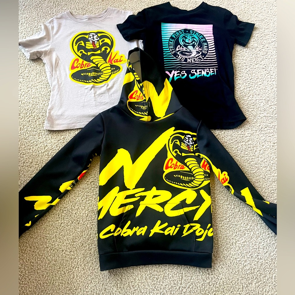 Boys Cobra Kai bundle 8/10